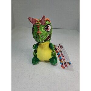 Toy Factory Plush Paradise 6.5" Dinosaur Green New